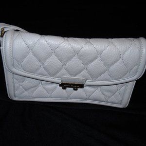 Vera Bradley Quilted Tess Light Gray Crossbody